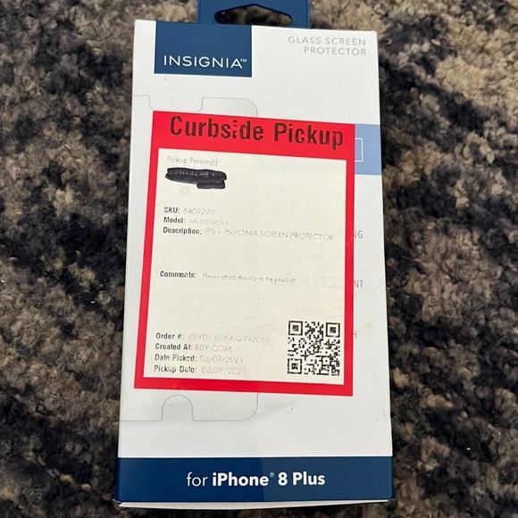IPhone 8 Plus Glass Screen Protector - Picture 1 of 2